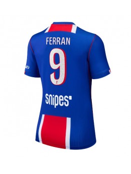 Paris Saint-Germain Ferran Torres #9 Replika Hemmakläder Dam 2026-27 Kortärmad